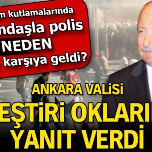 Eleştiri oklarına yanıt verdi!