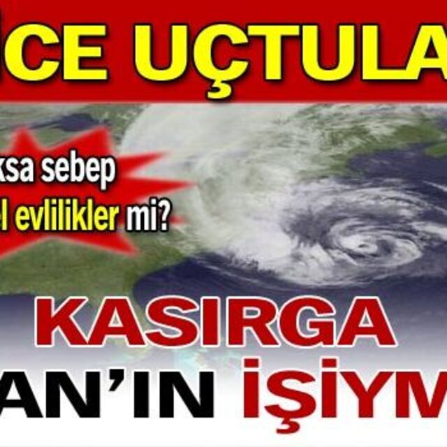 Sandy İran'ın eseriymiş