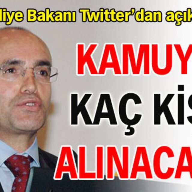Kamuya kaç kişi alınacak?