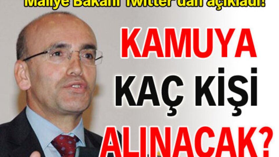 Kamuya kaç kişi alınacak?