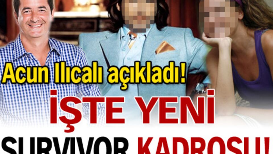 İşte yeni Survivor kadrosu!