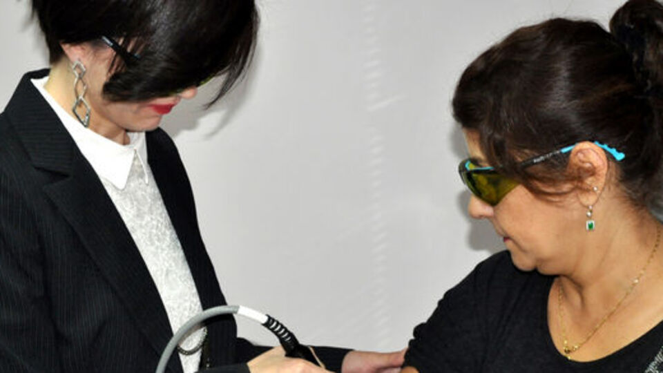 "Hilterapi" sayesinde ağrılarından kurtuldu