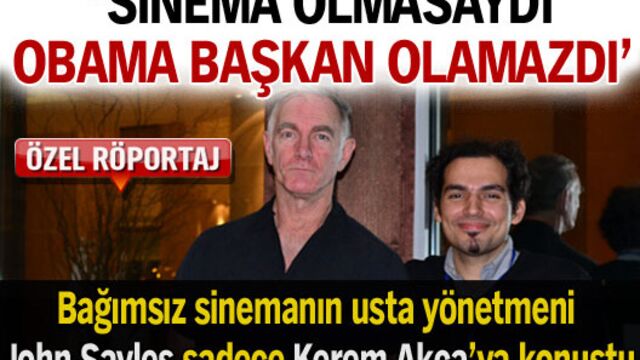 'Sinema olmasaydı Obama başkan olamazdı'