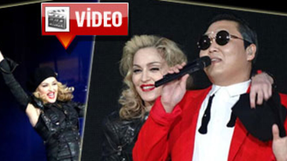 Madonna da Gangnam dansı yaptı!