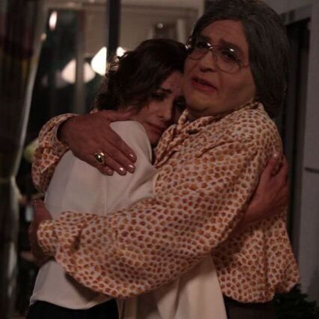 Amelya ve Can baba evinde