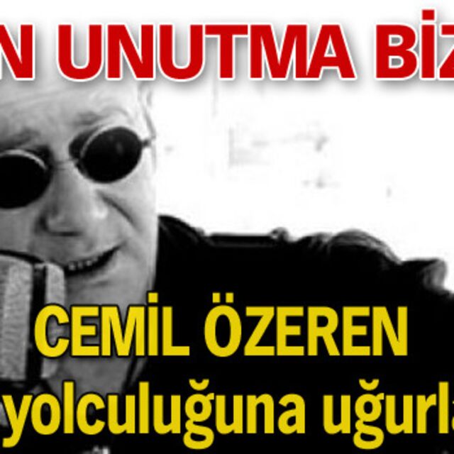 Cemil Özeren, son yolculuğuna uğurlandı