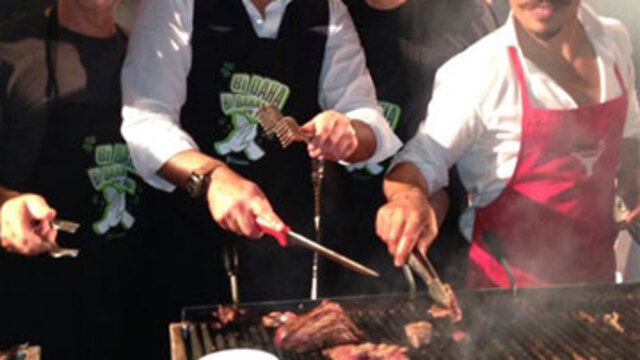 Şahenk'in mangal keyfi