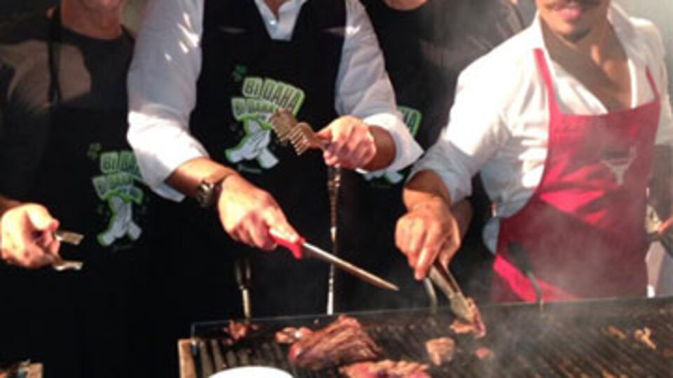 Şahenk'in mangal keyfi