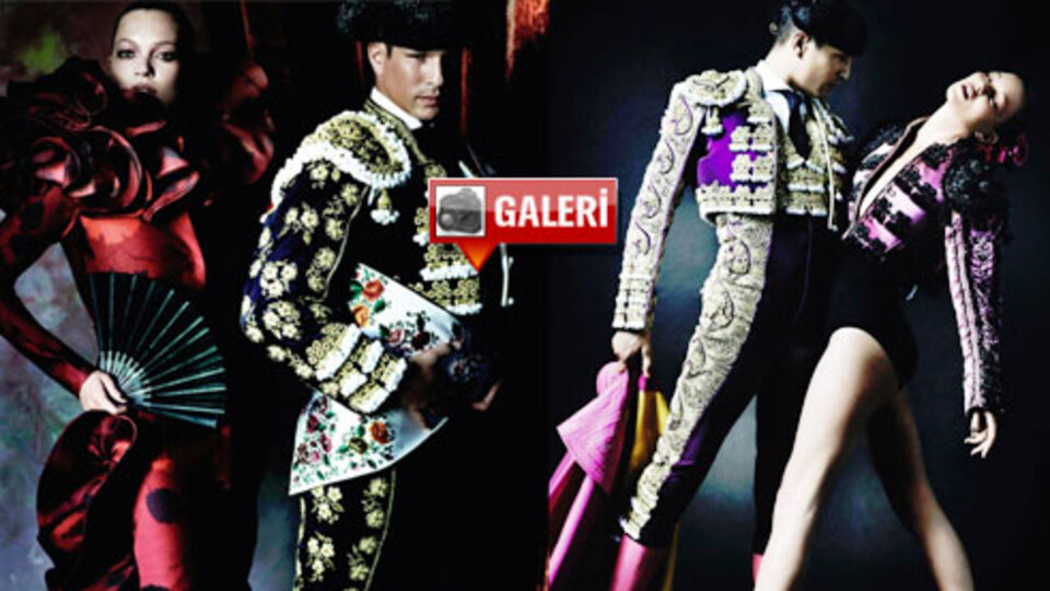 Kate Moss Vogue İspanya'da