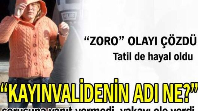 ''Kayınvalidenin adı ne?''