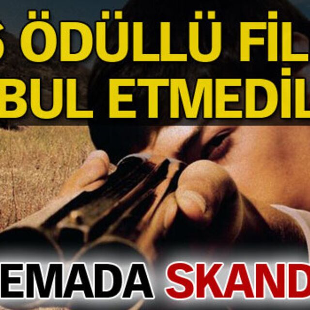 Vizyonda skandal