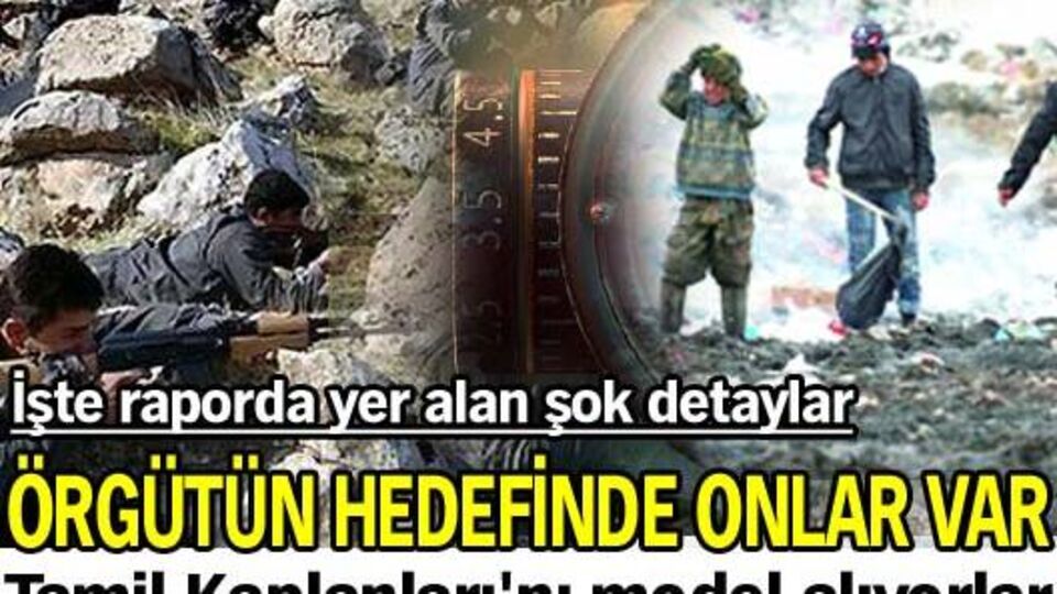 Örgütün hedefinde onlar var