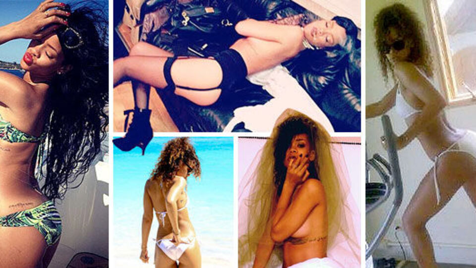 Twitter'ın en seksi kuşu Rihanna