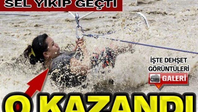 O kazandı!