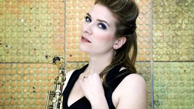 'Saksafon çalan kadın, çok cool!'