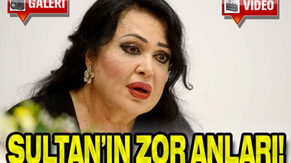 Türkan Şoray'ın zor anları!