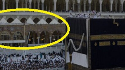 Kabe'deki revaklar Türkler'e emanet