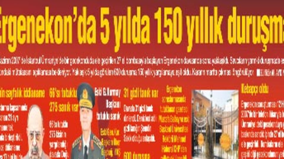 Ergenekon için mütalaa vakti
