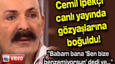 Cemil İpekçi canlı yayında gözyaşlarına boğuldu!