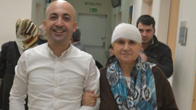 Kaza geçirdi, hayatı kurtuldu