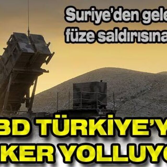 ABD Türkiye'ye asker yollayacak