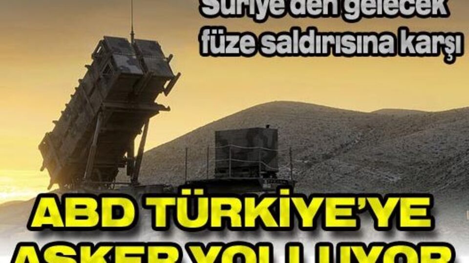 ABD Türkiye'ye asker yollayacak