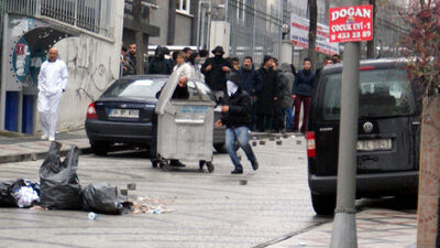 Bağcılar savaş alanına döndü