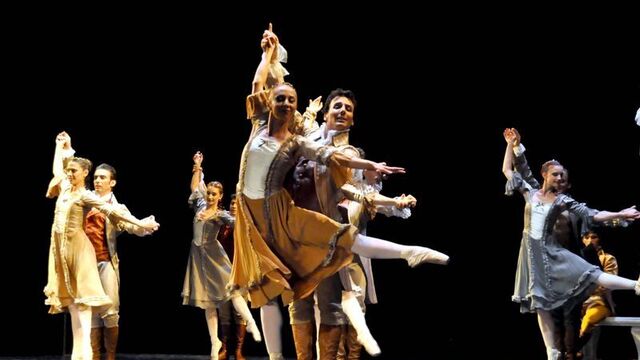 ''Genç Werther'in Acıları'' bale sahnesinde