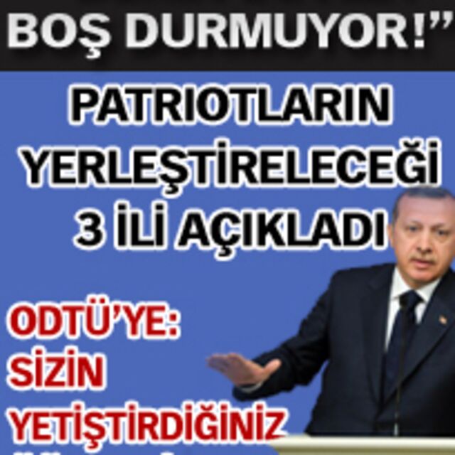"Derin devlet boş durmuyor!"