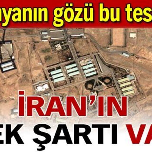 "Tek şartımız var"
