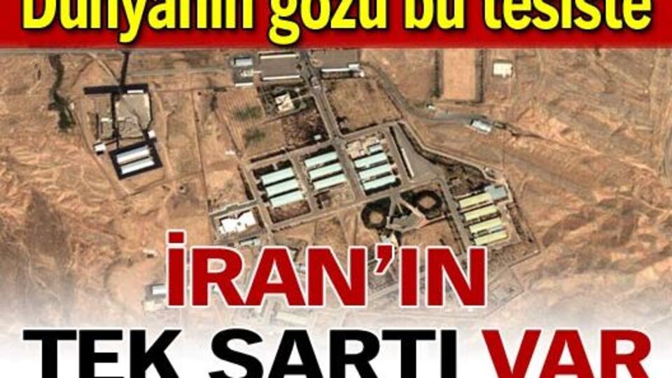 "Tek şartımız var"