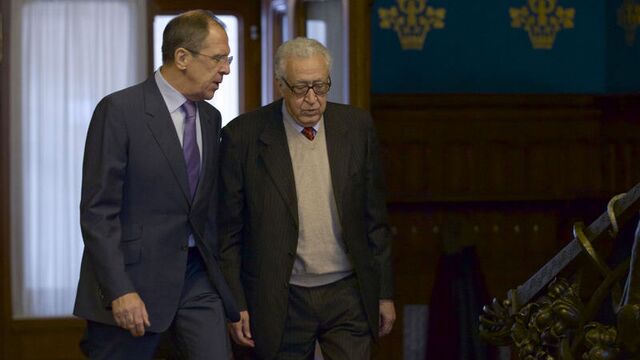 Brahimi Moskova'da