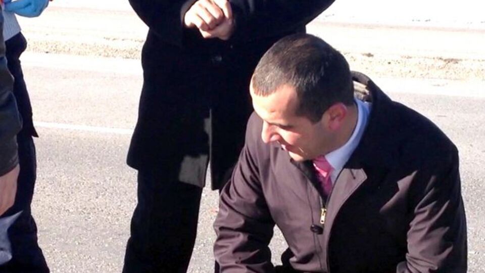 Kaymakam ile yaralı arasında futbol diyaloğu