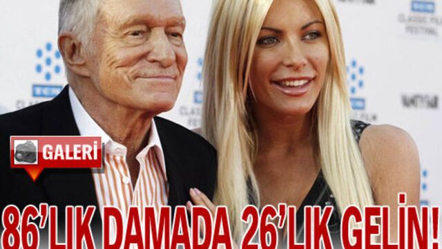 86'lık damada 26'lık gelin!