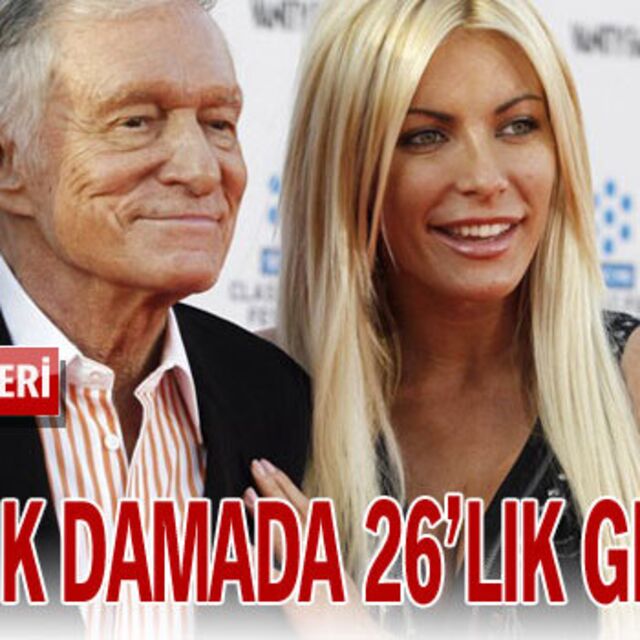 86'lık damada 26'lık gelin!