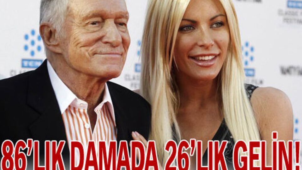 86'lık damada 26'lık gelin!