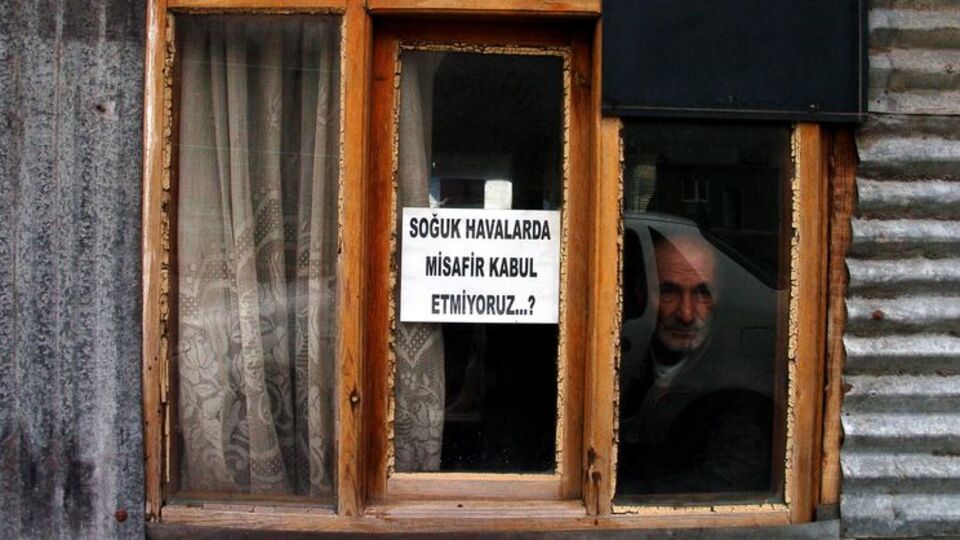 Soğuk havalarda misafir kabul etmiyor!