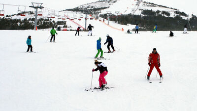 Doğu'da kayak keyfi!