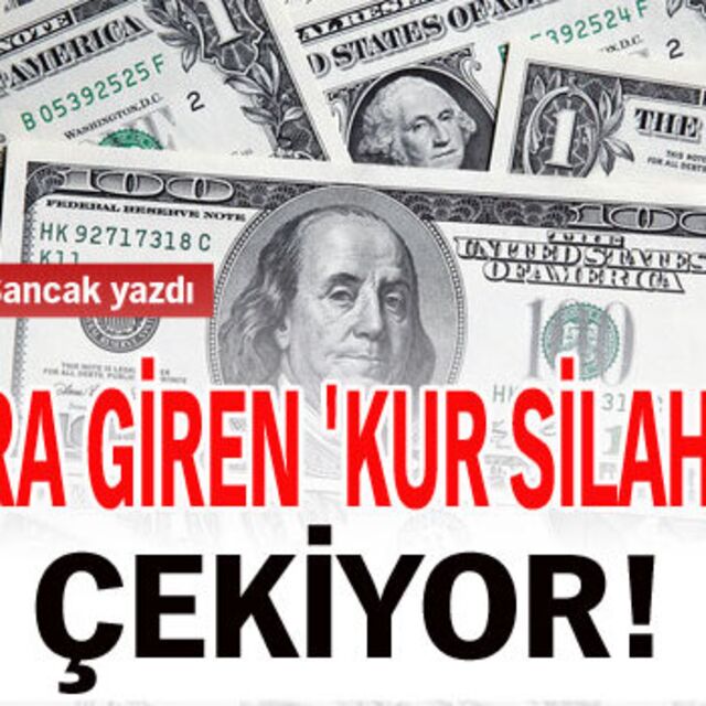 Zora giren 'kur silahını' çekiyor!