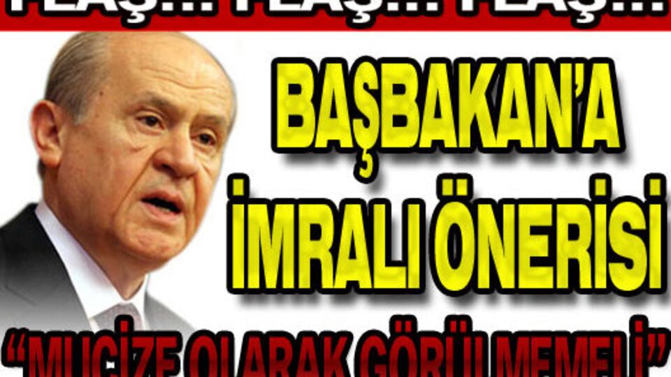 Bahçeli'den Öcalan için flaş teklif
