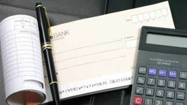 Bir çek yaprağına 1.045 lira!
