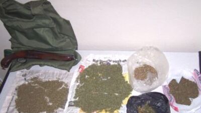 Döşeme altında esrar