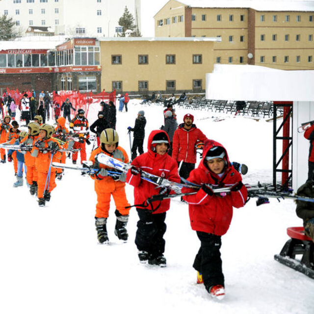 Erciyes'te sömestre bereketi!