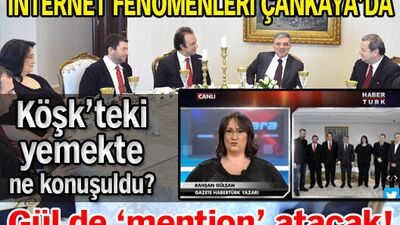 İnternet fenomenleri Köşk'te