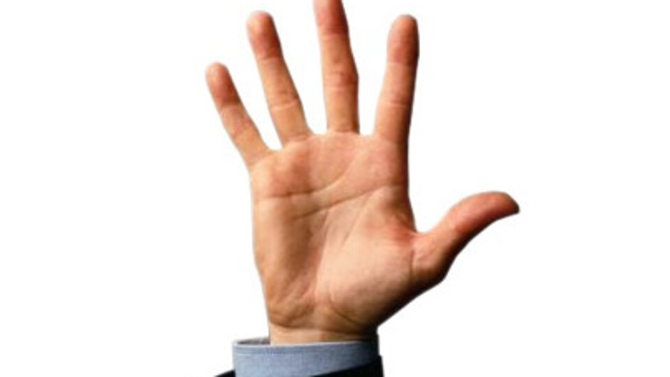 Parmaklarınıza dikkatli bakın!