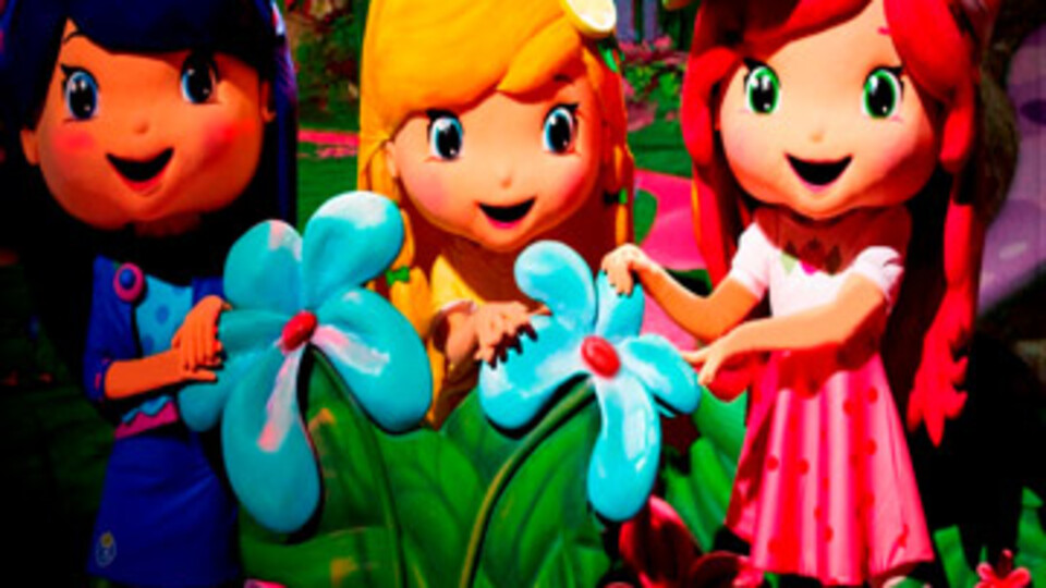 Çilek Kız ilk kez Türkiye'de