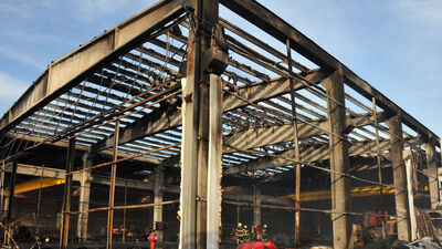 20 dakikada kül oldu