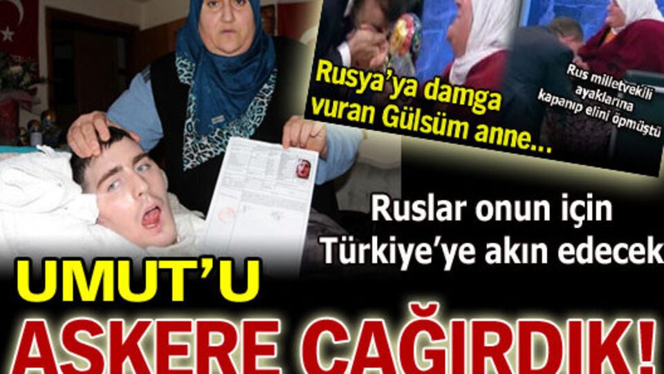 Rusya'yı ağlatan Umut'u askere çağırdık!