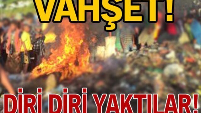 Cadı sandılar, yaktılar!