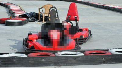 Go-kart pistinde korkunç ölüm 13+